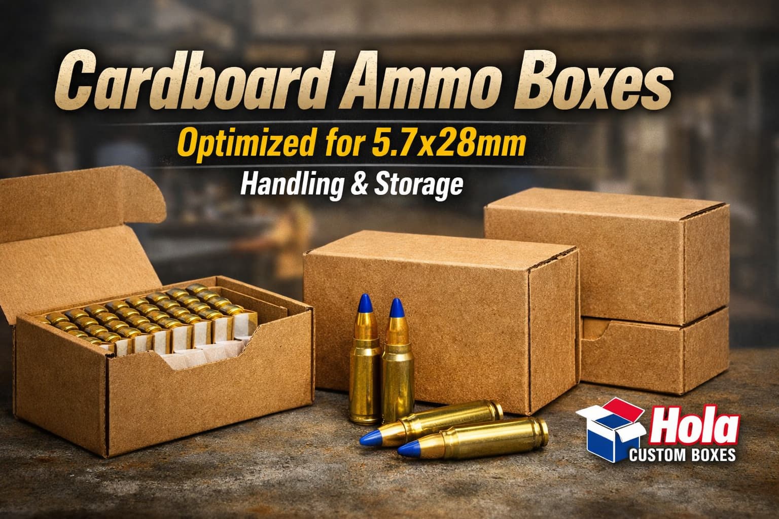 5.7×28mm Ammo Packaging